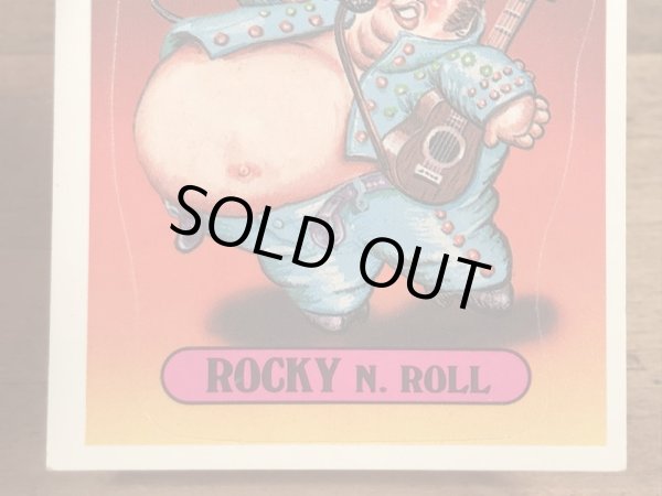 Topps社製のガーベッジペイルキッズの80’sヴィンテージカードシール