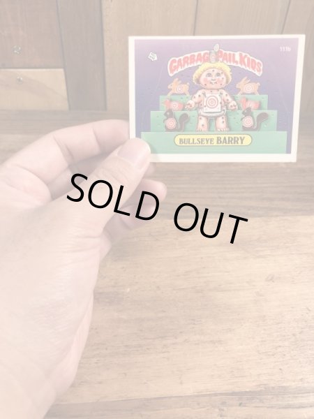 Topps社製のガーベッジペイルキッズの80’sヴィンテージカードシール