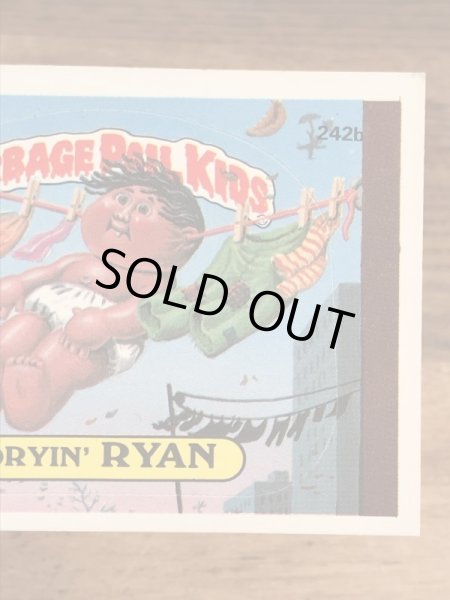 Topps社製のガーベッジペイルキッズの80’sヴィンテージカードシール