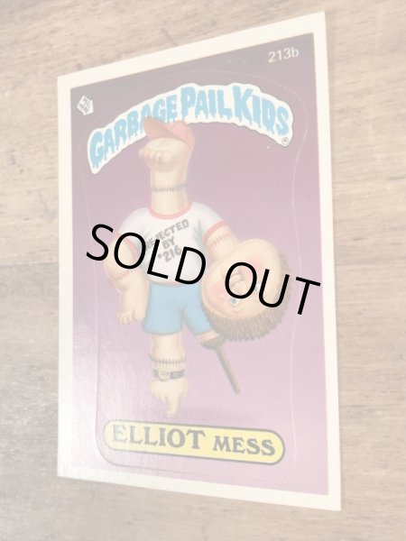 Topps社製のガーベッジペイルキッズの80’sヴィンテージカードシール