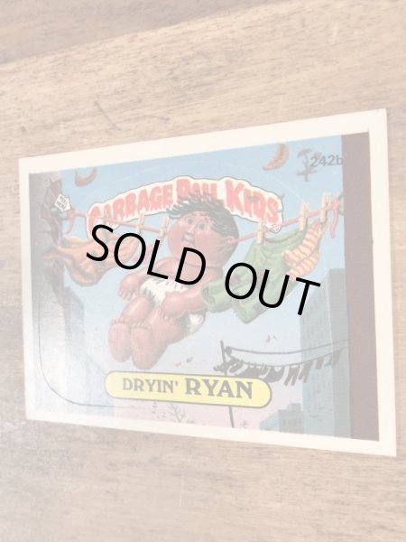 Topps社製のガーベッジペイルキッズの80’sヴィンテージカードシール