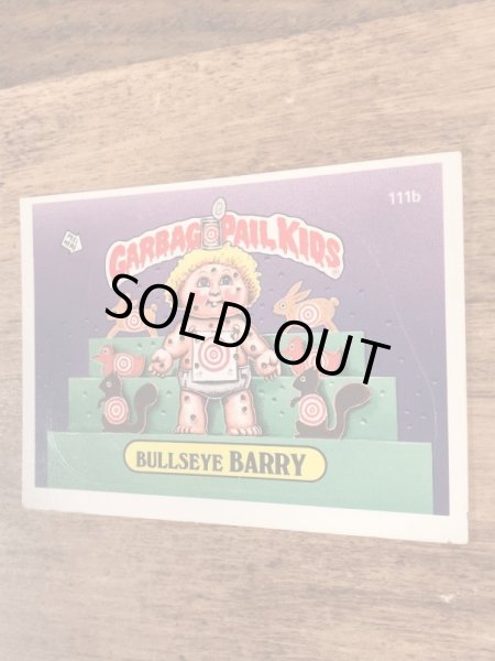 Topps社製のガーベッジペイルキッズの80’sヴィンテージカードシール