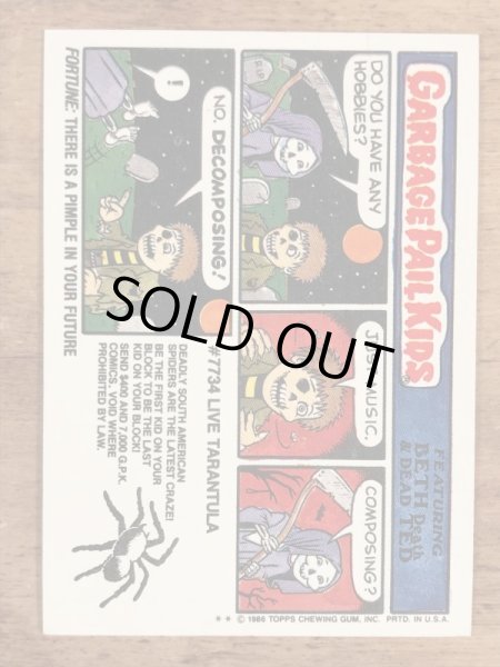 Topps社製のガーベッジペイルキッズの80’sヴィンテージカードシール