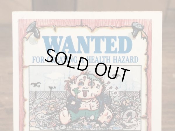 Topps社製のガーベッジペイルキッズの80’sヴィンテージカードシール