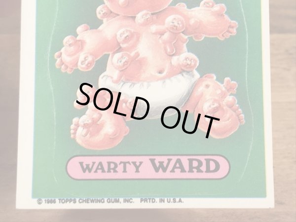 Topps社製のガーベッジペイルキッズの80’sヴィンテージカードシール