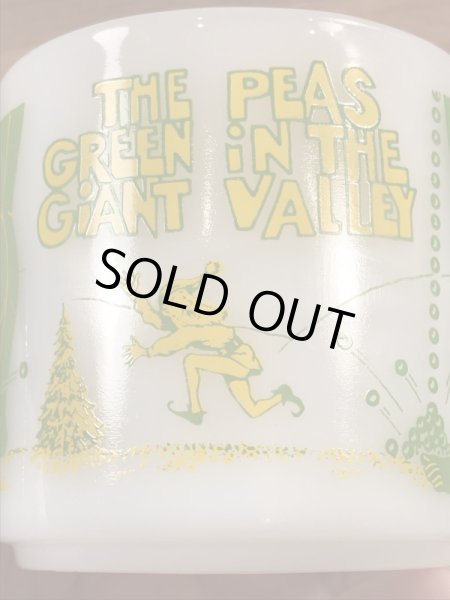 企業キャラクターのグリーンジャイアントのフェデラル社製のビンテージマグカップ