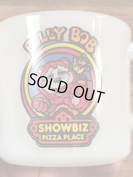 ショウビズピザの企業キャラクター“ビリーボブ”のビンテージファイヤーキング