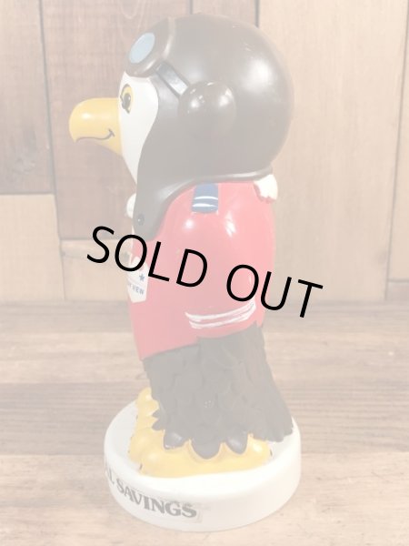 アメリカの銀行のアドバタイジングキャラクターの70’sヴィンテージコインバンクフィギュア