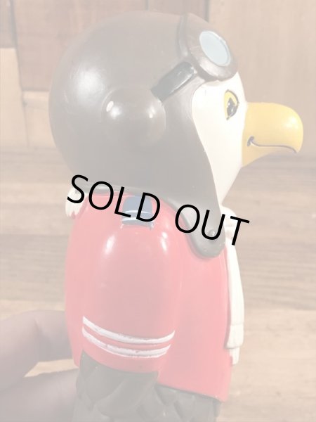 企業キャラクターのBay View Federal Savingsの70年代ビンテージ貯金箱ドール