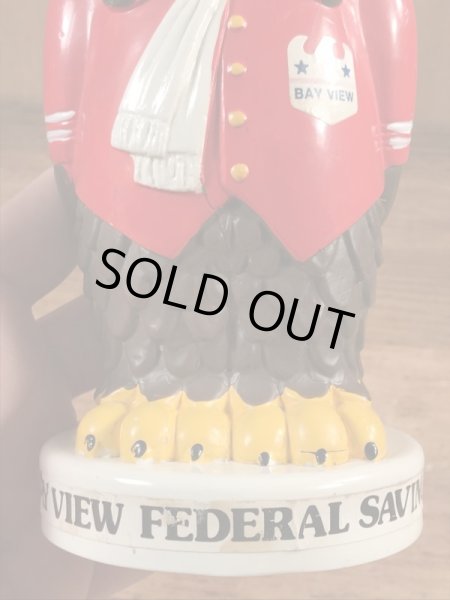 アメリカの銀行のアドバタイジングキャラクターの70’sヴィンテージコインバンクフィギュア