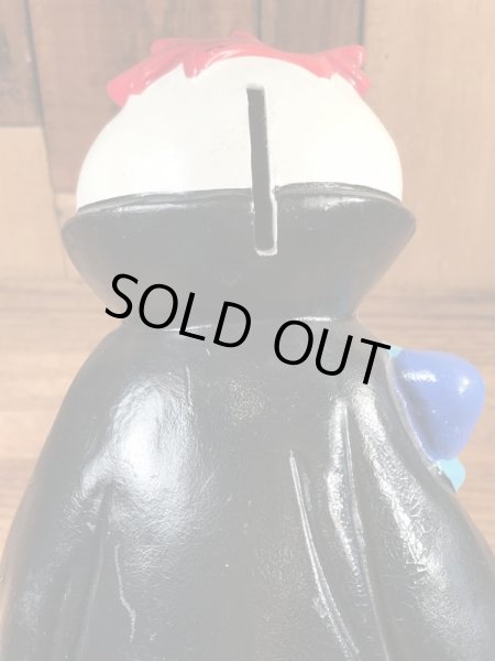 企業キャラクターのダットマンの60〜70年代ビンテージ貯金箱フィギュア