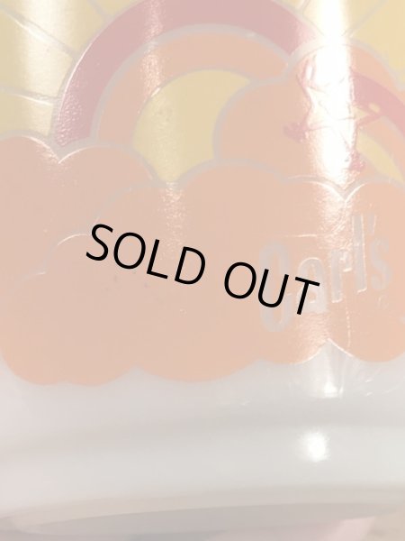 Glasbake社製のCarl's Jr.のミルクガラス製ヴィンテージマグ