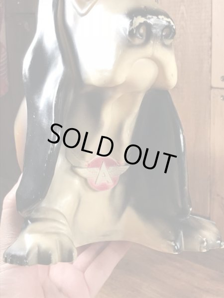 企業キャラクターのFlying A“アクセルロッド”の60年代ビンテージ貯金箱フィギュア