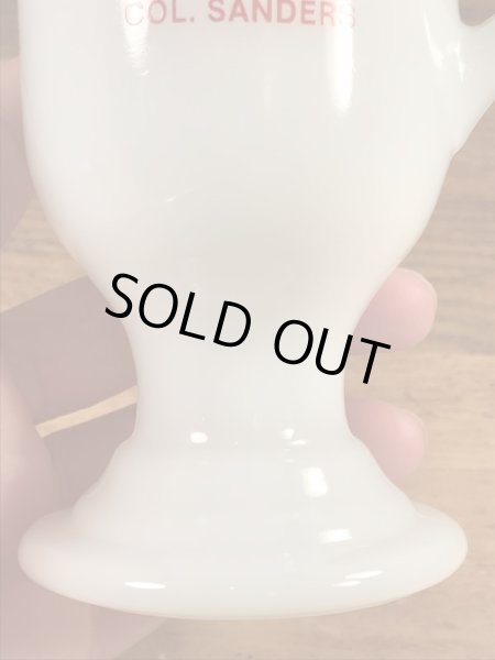 ケンタッキーフライドチキンのカーネルサンダースの80年代ビンテージフッテッドマグ