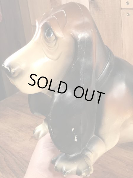 画像12: Flying A Gasoline “Axelrod” Plastic Coin Bank　アクセルロッド　ビンテージ　コインバンクドール　バセットハウンド　60年代 (12)