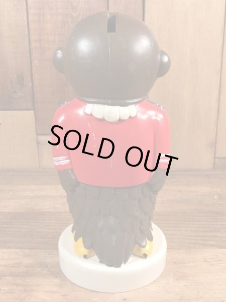 アメリカの銀行のアドバタイジングキャラクターの70’sヴィンテージコインバンクフィギュア