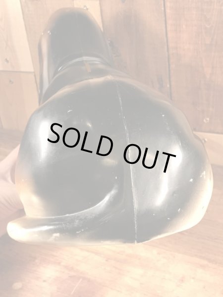 企業キャラクターのFlying A“アクセルロッド”の60年代ビンテージ貯金箱フィギュア