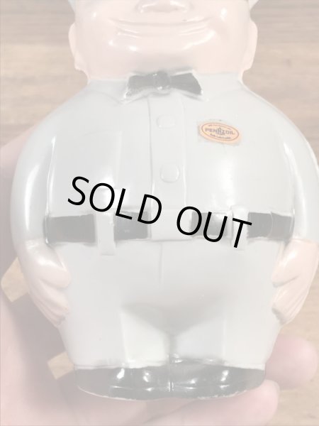 アドバタイジングキャラクターのTV Joeサービスマンの50〜60’sコインバンクドール