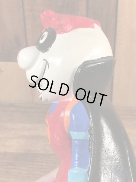 企業キャラクターのダットマンの60〜70年代ビンテージ貯金箱フィギュア