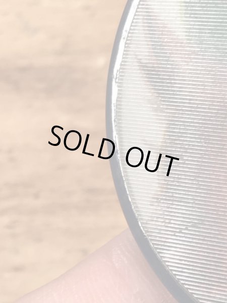 ウッジーオウル　ヴィンテージ　缶バッジ　アドバタイジングキャラクター　レンチキュラー