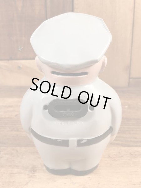 アドバタイジングキャラクターのTV Joeサービスマンの50〜60’sコインバンクドール