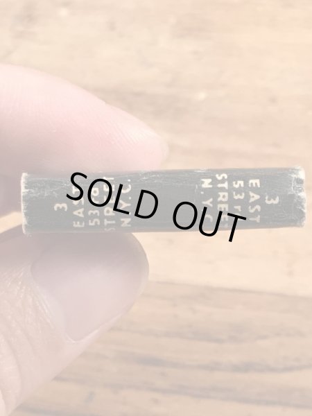 企業キャラクターのスターククラブの40〜50年代ビンテージマッチブック