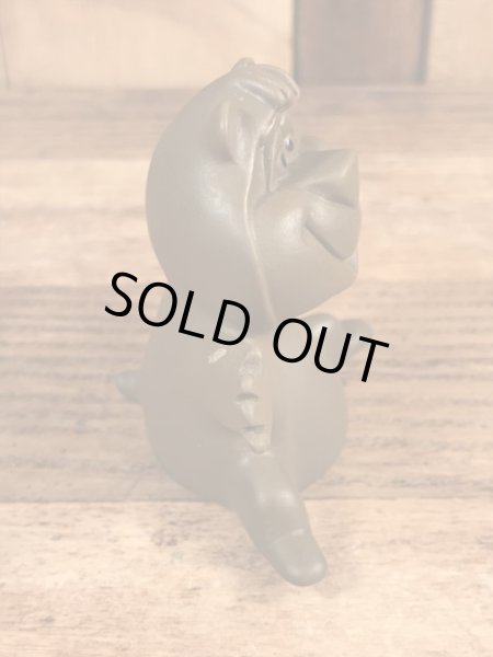 企業キャラクターのクレストティースパスタの70年代ビンテージ指人形