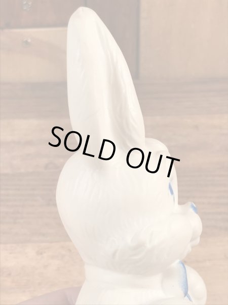 企業物のウサギの50〜70年代ビンテージソフビ人形