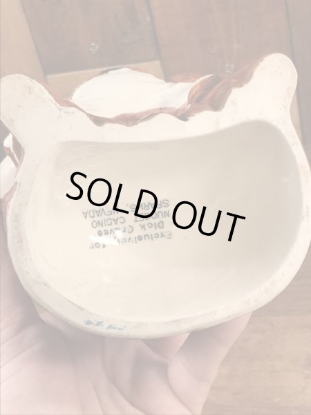 アドバタイジングキャラクターのナゲットサムの60〜70’sヴィンテージコインバンクドール