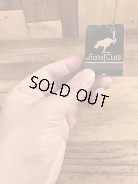 アドバタイジングキャラクターのStork Clubの40〜50’sヴィンテージマッチブック