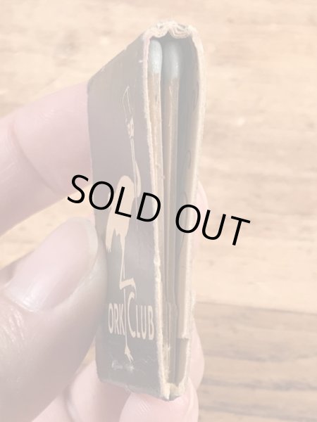 アドバタイジングキャラクターのStork Clubの40〜50’sヴィンテージマッチブック