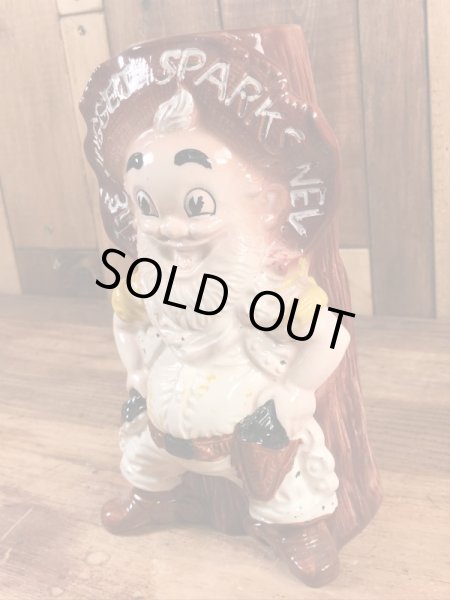 アドバタイジングキャラクターのナゲットサムの60〜70’sヴィンテージコインバンクドール