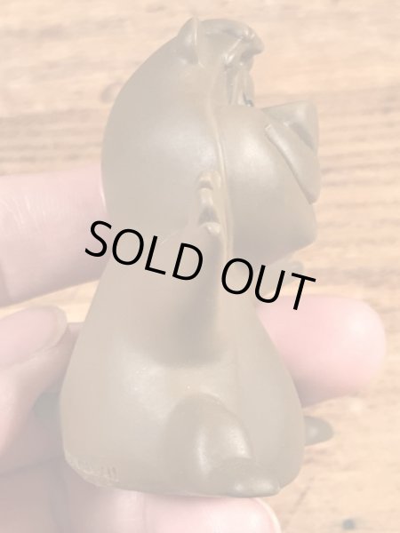 アドバタイジングキャラクターのCrest Toothpasteの70’sヴィンテージフィンガーパペットドール