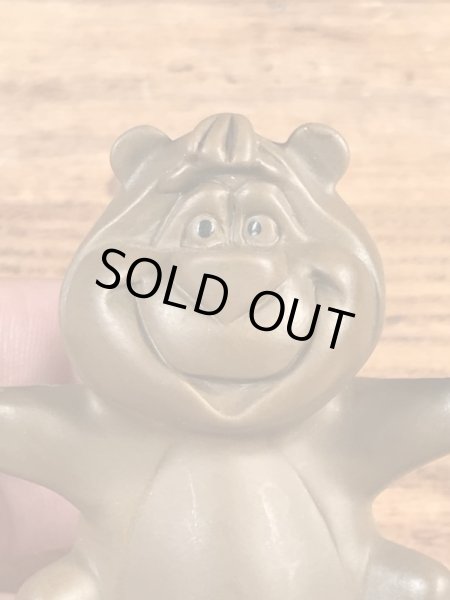 企業キャラクターのクレストティースパスタの70年代ビンテージ指人形