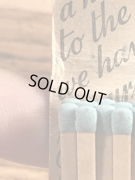 企業キャラクターのスターククラブの40〜50年代ビンテージマッチブック