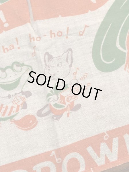 アドバタイジングキャラクターのBuster Brownの40〜50’sヴィンテージスカーフ