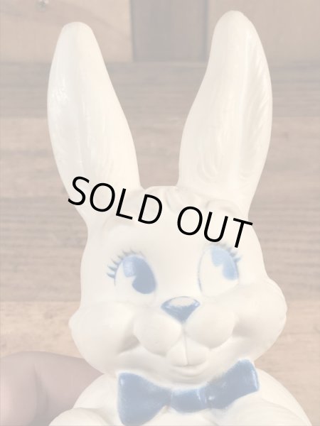企業物のウサギの50〜70年代ビンテージソフビ人形