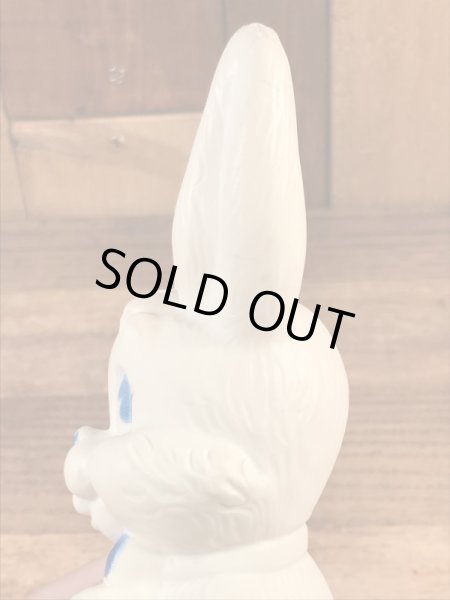 企業物のウサギの50〜70年代ビンテージソフビ人形