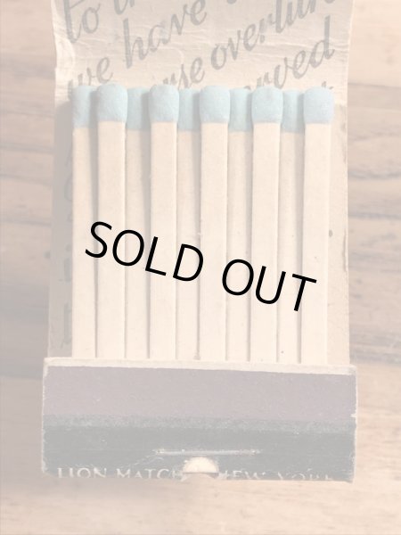 企業キャラクターのスターククラブの40〜50年代ビンテージマッチブック