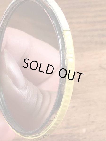 企業キャラクターのバスターブラウンの40年代ビンテージ手鏡