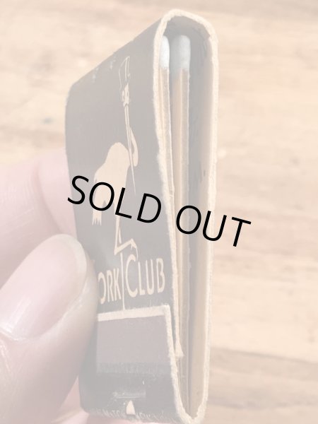 企業キャラクターのスターククラブの40〜50年代ビンテージマッチブック