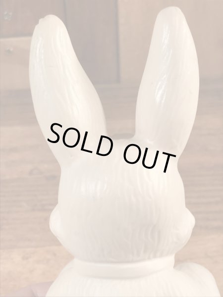 企業物のウサギの50〜70年代ビンテージソフビ人形