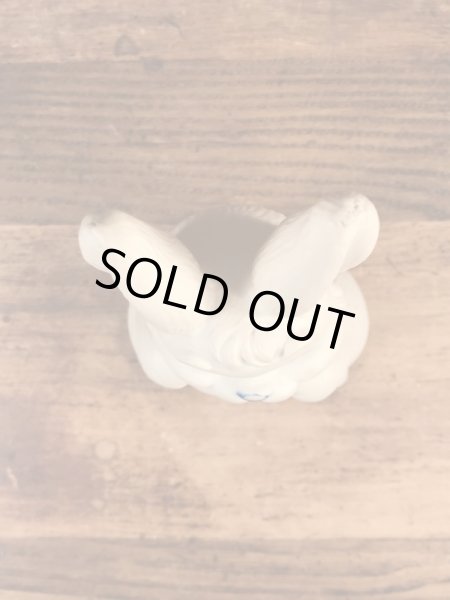 企業物のウサギの50〜70年代ビンテージソフビ人形