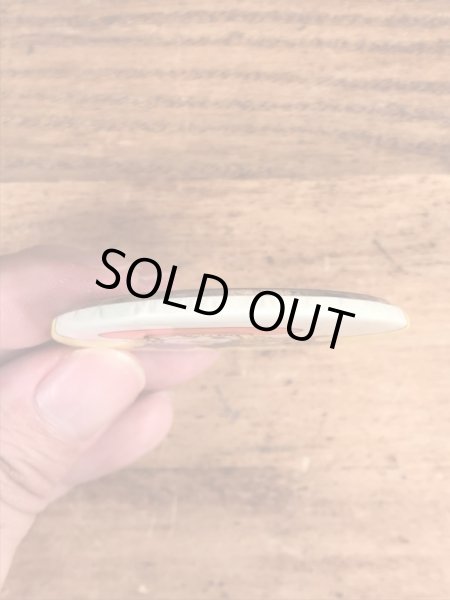 アドバタイジングキャラクターのバスターブラウンの40’sヴィンテージハンドミラー