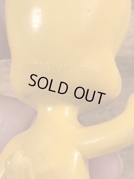 ルーニーテューンズのトゥイーティーバードの70’sヴィンテージPVCフィギュア