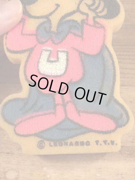 アメリカのアニメキャラクター“Underdog”の60〜70’sヴィンテージスポンジ