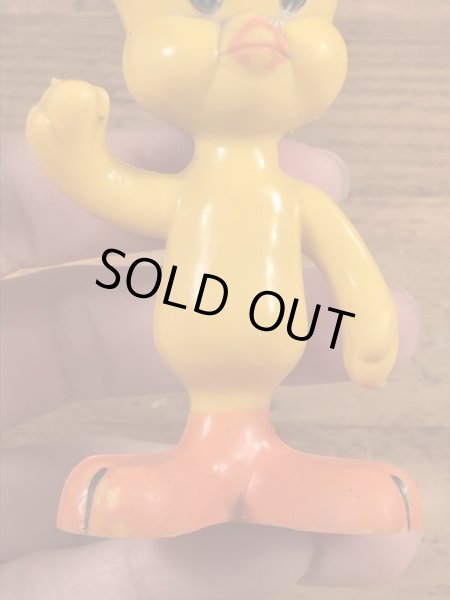 ルーニーテューンズのトゥイーティーバードの70’sヴィンテージPVCフィギュア