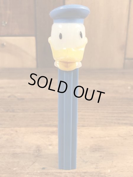 Disneyキャラクターのドナルドダックの60〜70'sヴィンテージ足無しPezディスペンサー