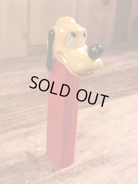 ディズニーキャラクターのプルートの60〜70年代ビンテージ足無しペッツ