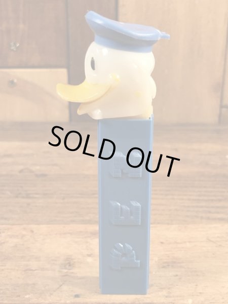 Disneyキャラクターのドナルドダックの60〜70'sヴィンテージ足無しPezディスペンサー